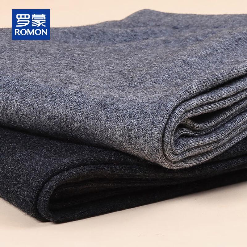 ROMON Men's Wool Blend Thermal Base Layer Pants