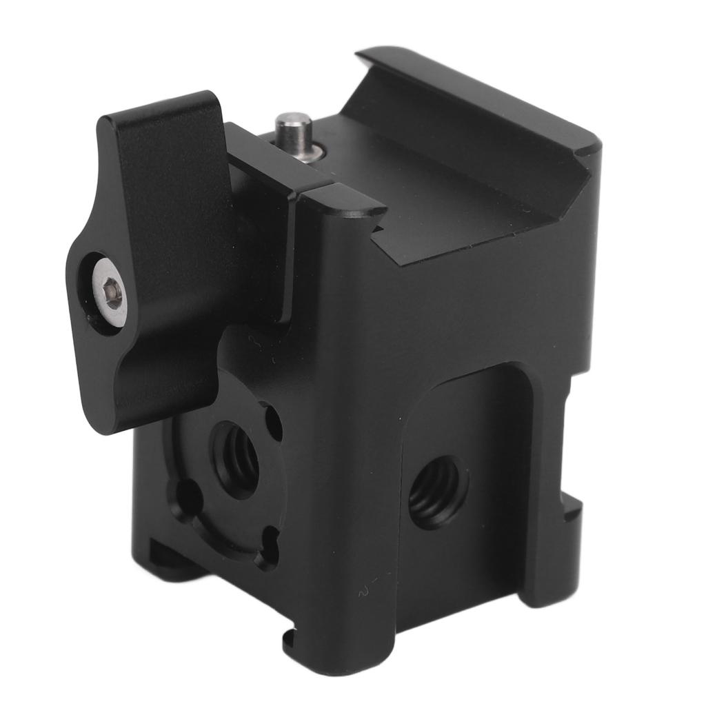 Stabilizer Rod Clamp Anti Fall Off Aluminum Alloy 14inch 38inch Threaded Hole Cold Shoe for ARRI