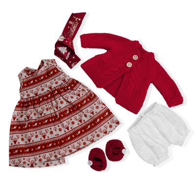 BlissfulPixie Handmade Waldorf Doll Clothes 30cm Clothing Set with Nice Box for Girls Christmas Birthday Gift Victoria Clothing Accessories -