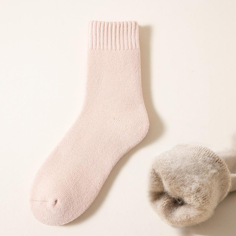Woolen Socks for Men and Women In Winter, Thickened and Fleece for Warmth