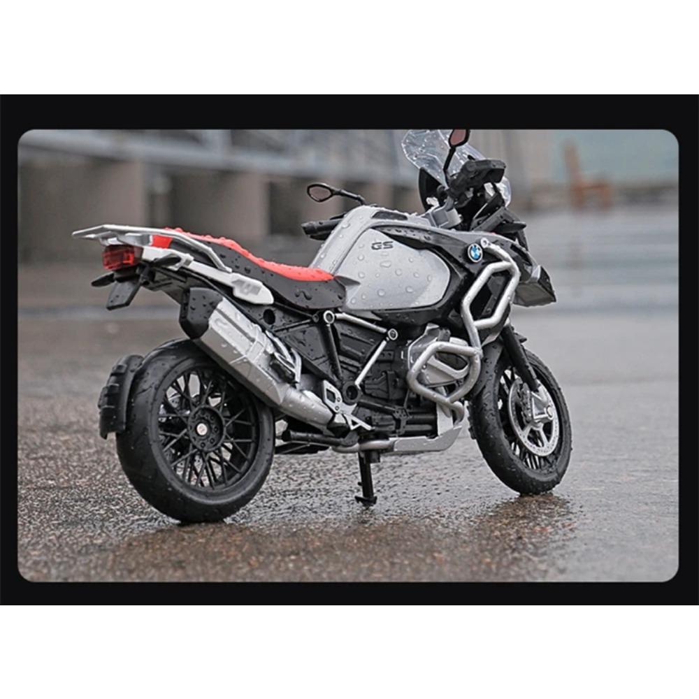 1/12 BMW R1250GS Alloy Racing Motorcycle Model Diecast Metal Toy Street Sports Motorcycle Model Simulation Collection Kids Gifts