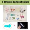 Drawing Book for 3D Printing Pen Reusable Colorful 40 8 Patterns Thick Paper Clear Plate Painting Template for 3D Pen Kid Gifts