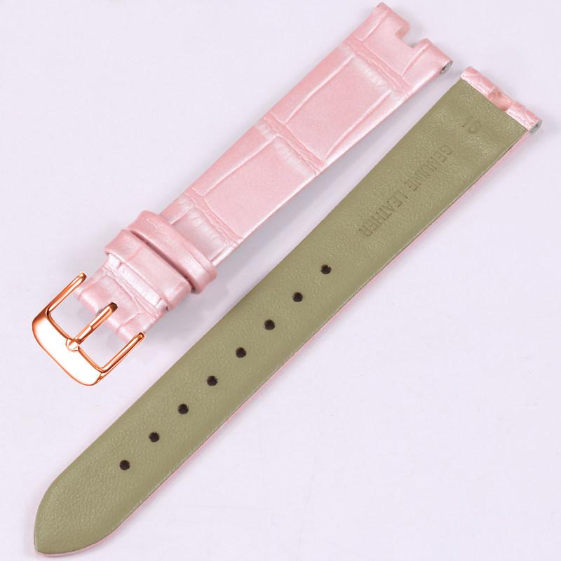 Concave shape watch strap genuine leather For original Breguet REINE DE NAPLES 8918 8967 8928 8908 8958 cowhide watchband women