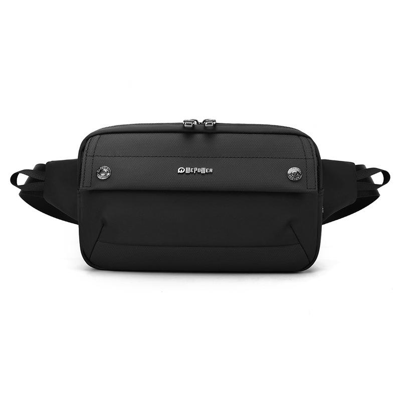 Men's Chest Bag Waterproof Travel Handbag Multi-functional Outdoor Sports Shoulder Bag Portable Waist Pack Crossbody