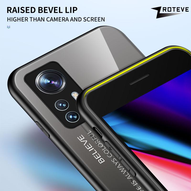 Mi12 Case Gradient Tempered Glass Cover For Xiaomi Mi 13 12 12X 12S Ultra 11 11T 12T Pro Xiomi Mi12 Mi13 Mi11 Lite Cases