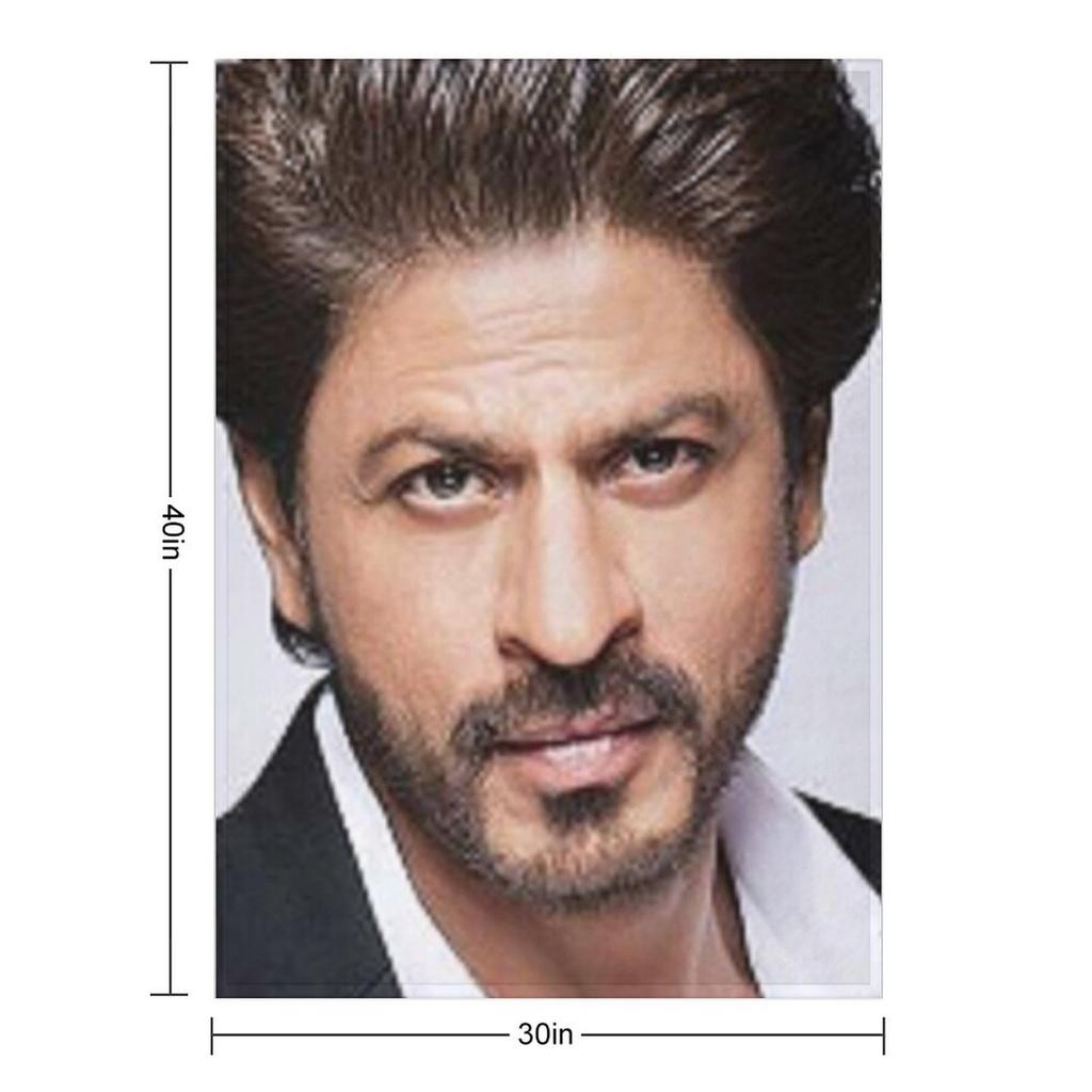 shahrukh khan Throw Blanket Weighted Flannel Decorative Sofas Luxury Blankets