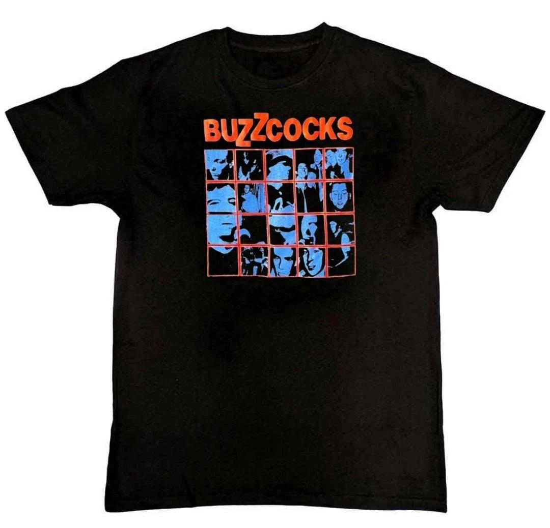 BUZZCOCKS Band Tour Graphic Print Unisex Graphic Mens 100% Cotton T-shirt Mens Tees Top M