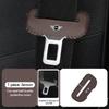 Universal Car Seat Belt Clip Anti-Scratch Buckle Protector Cover For MINI Cooper JCW WORKS R55 R56 F55 F56 R57 R58 R59 R60 R50 btrme66