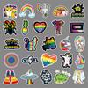 100 Pictures of Colored Cartoon Doodle Creative Tablet Computer Mobile Car Waterproof Suitcase Stickers