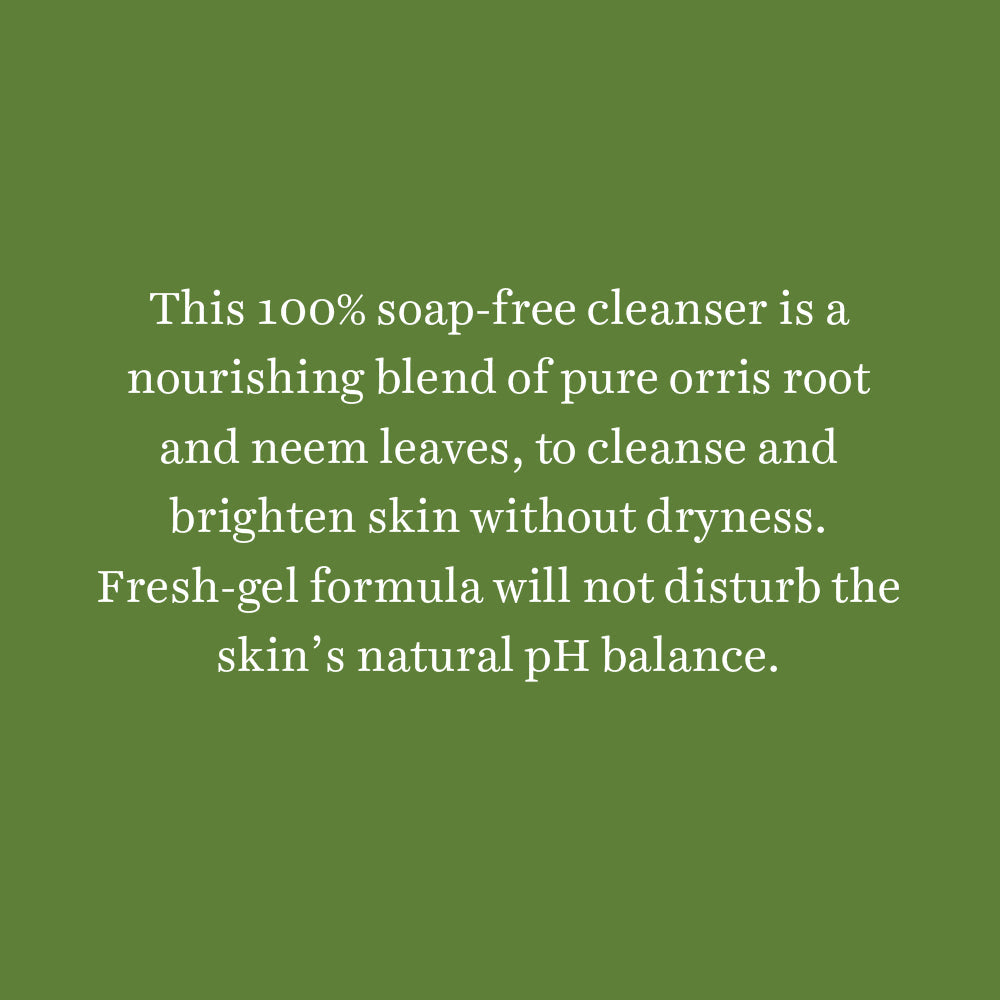 Biotique Orris Root Face Cleanser For Men 120ml | Brightening Soap-Free Wash | Acne & Blemish Control | pH Balanced Gel Formula
