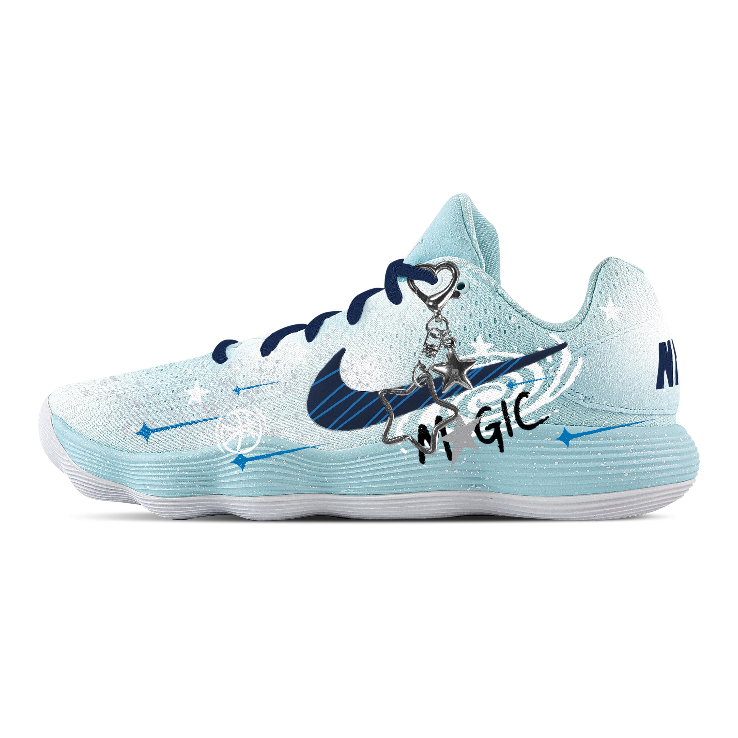 

Nike Hyperdunk 2017 Shooting Stars Fragment Cushioning Support Low top Basketball Shoes Men s HJ3486-414(Team529-) 43