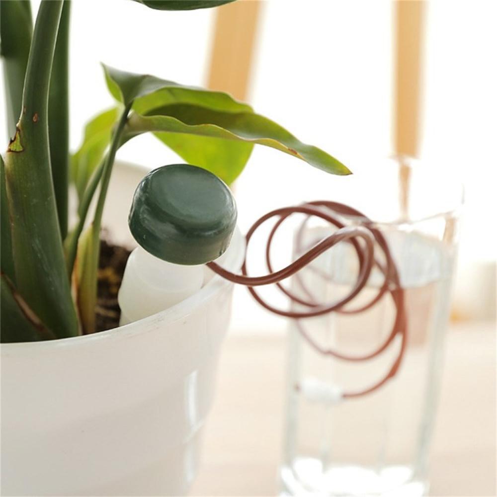 

10Pcs PP+Ceramic Self-Watering Dripper Flower Pot Drip Irrigation Bonsai Automatic Watering Tool Type A