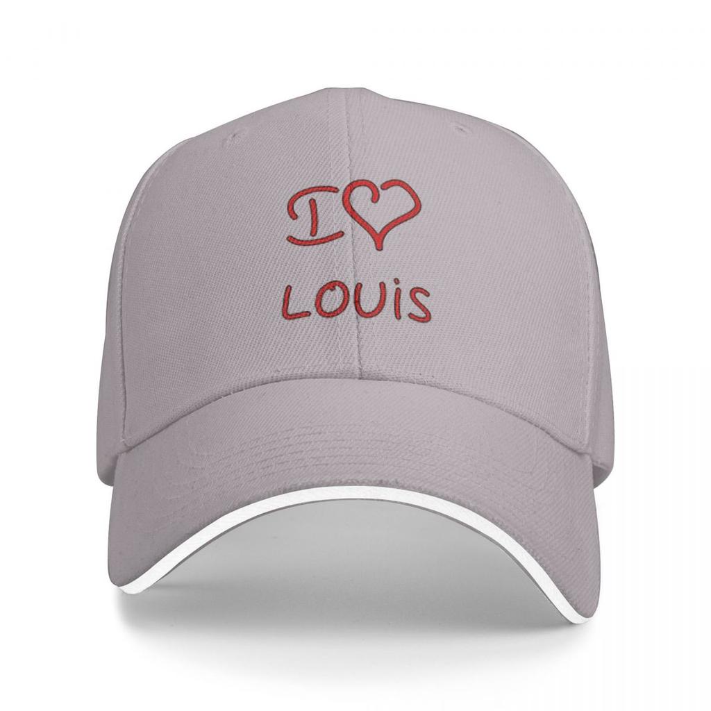 Unisex Baseball Hats I Love Louis Tomlinsons Outdoor Streetwear Summer Sports Baseball Caps Hip Hop Cap Casquette Hats