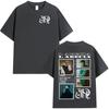 Rapper J Abecia Tour 2025 Album Merch T Shirt Unisexs Clothing Fashion Oversized T-shirt Vintage Style Short Sleeve Tees Streetwear