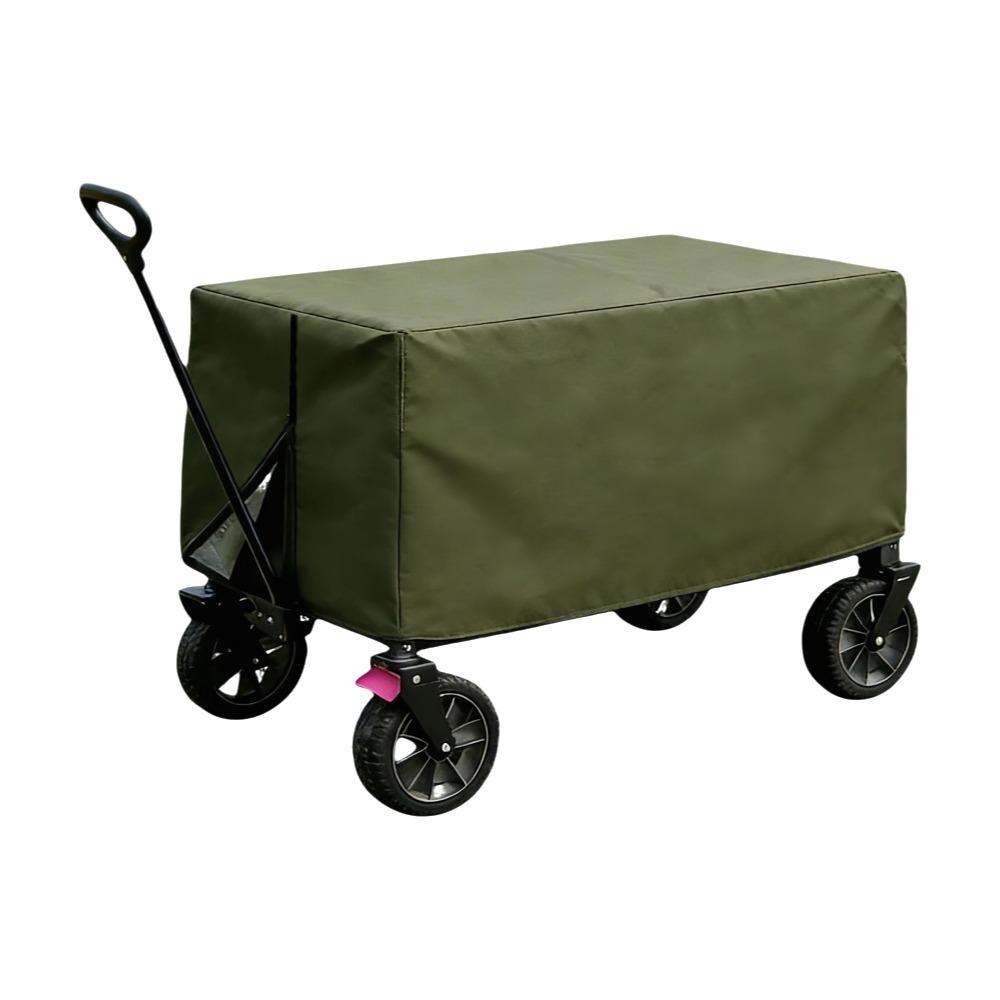 Rectangle Wagon Protective Cover Oxford Cloth Folding Cart Cover Durable Trolley Cover Fishing