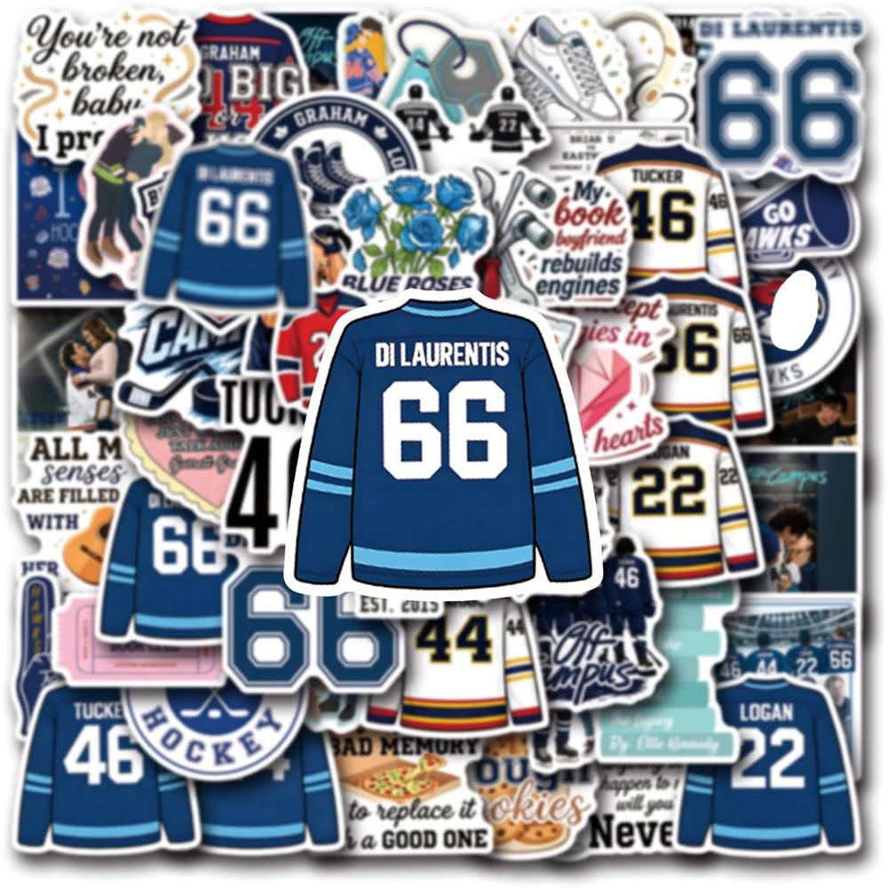 10/30/54pcs American TV Series Off Campus Stickers Classic Cartoon Decals DIY Suitcase Fridge Waterproof Cool Graffiti Sticker