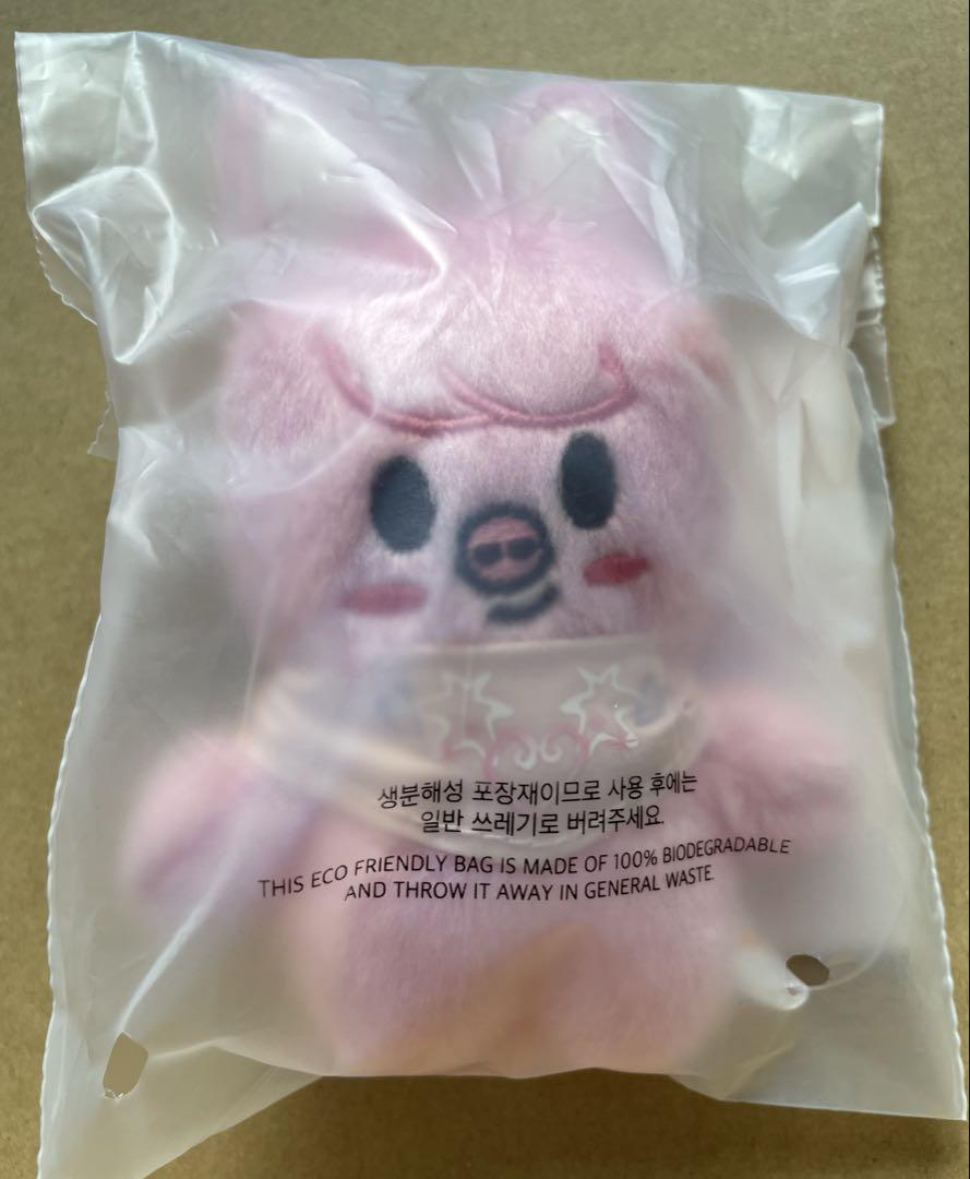 

[Б/У] Мягкая игрушка SKZOO 10 см версия. DWAEKKI Тоекки (Чанбин)