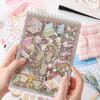 Cartoon Sticker Book DIY Sims Series 3D Stereoscopic Scene Sticker Book Gift For Kids Children Kawaii Stationery Stickers