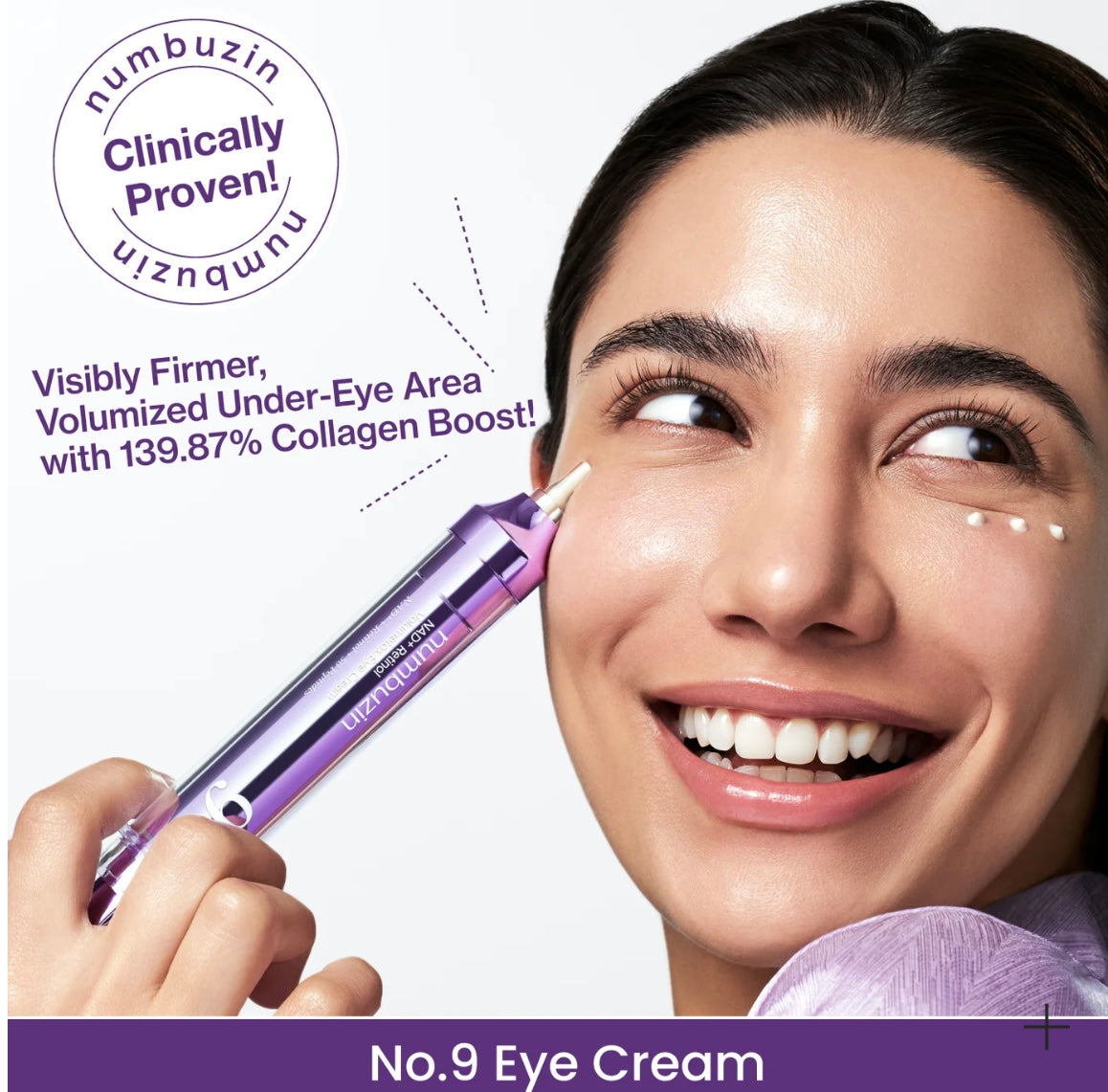 No.9 NAD + Retinol Volumetox Eye Cream 10ml