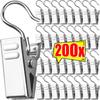 200/10PCS Etal Curtain Clips Hanging Photos Drapes Clamps Tent Lights Party Decorations Crafts Clip Christmas Party Wire Holder