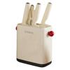 Dopamine Multifunctional Kitchen Knife & Chopstick Storage Rack - Stylish Plastic Organizer for Modern Homes