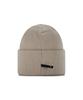 Bajal Chain Logo Balloon Beanie Beige