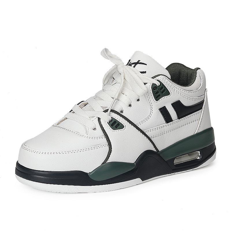New lightweight casual basketball shoes ins super fire air cushion couple running shoes shock-absorbing platform sports shoes