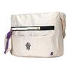 New Anta Irving Series Polyester Jacquard Fabric Crossbody Bag Regular Unisex Corn White 192531142-2