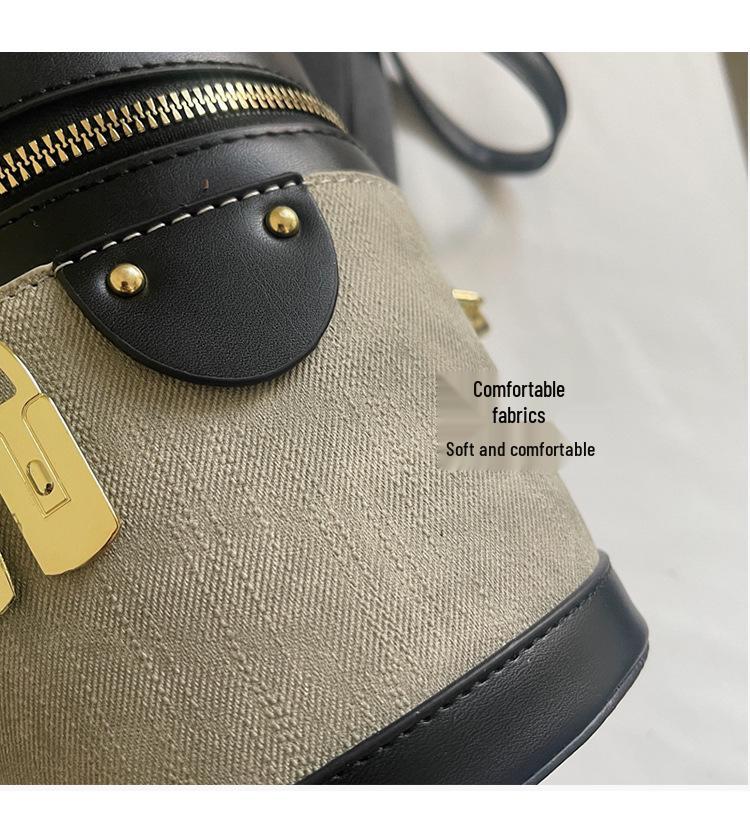 Minimalistická crossbody taška s barevnými bloky: Dámská válcová kabelka na podzim/zimu 2025 - Pokročilá, módní, všestranná