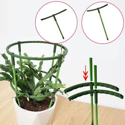 4pcs Plant Support Frame Garden Plant Support Cage Plie Flower Stand Garden Bonsai Tool