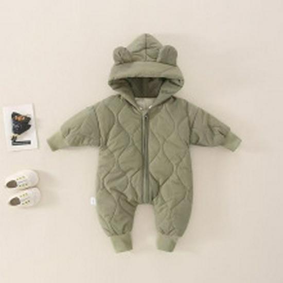 Adorable Autumn & Winter Baby Boy Zipper Jacket & Romper Set for Outings