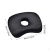 Ear Piercing Pillow Side Sleepers Head Neck Support Breathable wearing Headphones Earrings