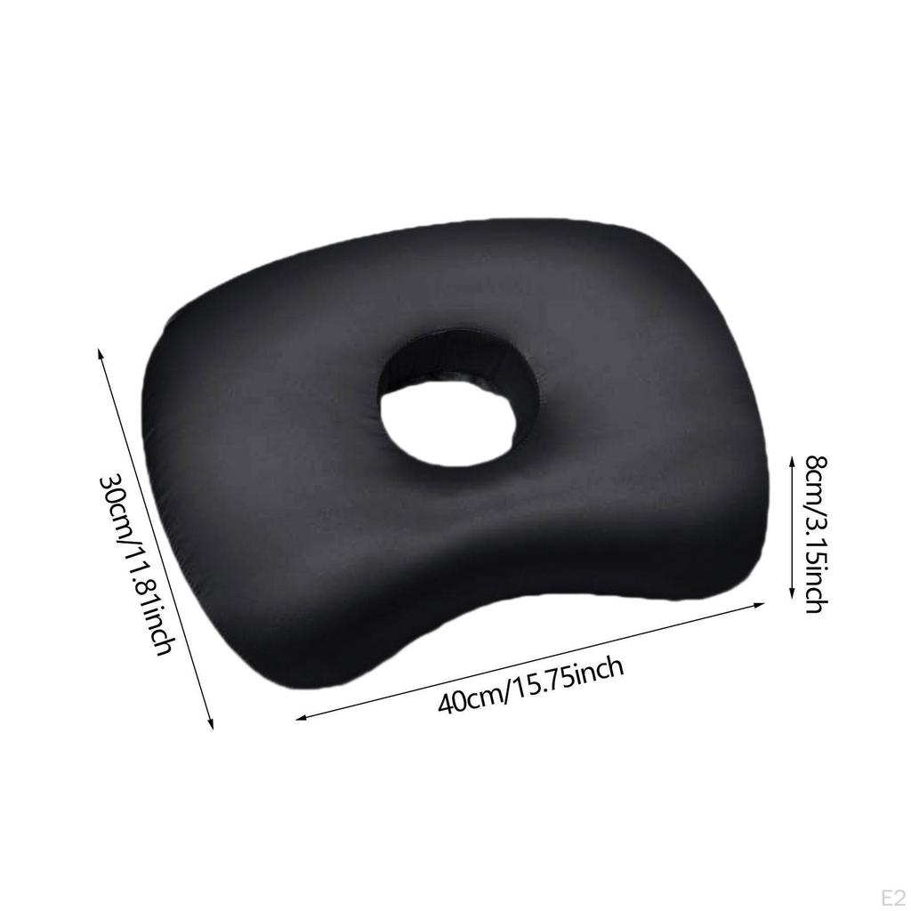 Ear Piercing Pillow Side Sleepers Head Neck Support Breathable wearing Headphones Earrings