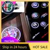 Car Stickers For Alfa Romeo 2 Pieces LED Car Door Welcome Light Decorate Laser Logo Projector Lamp For Alfa Romeo 159 Mito Stelv