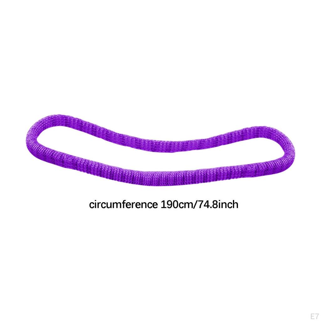 Weighted Fitness Hoop Abdomen Circles Portable Outdoor Indoor Sports Quiet Workout Gear