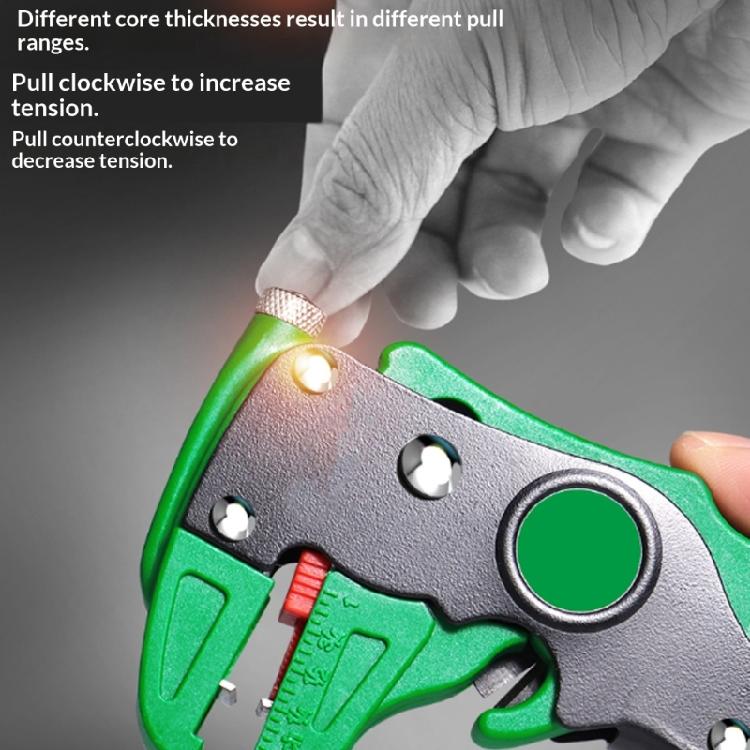 Ergonomic Comfortable Grip Wire Cutter and Stripper Automatic Function Suitable for Efficient Electrical Tasks Safety Lock