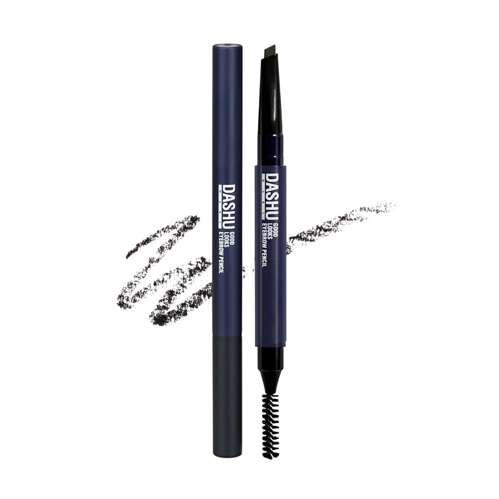 DASHU Mens Good Looks Eyebrow Pencil 0.2g 2color - eyebrow pencil men, Korean Natural Grey