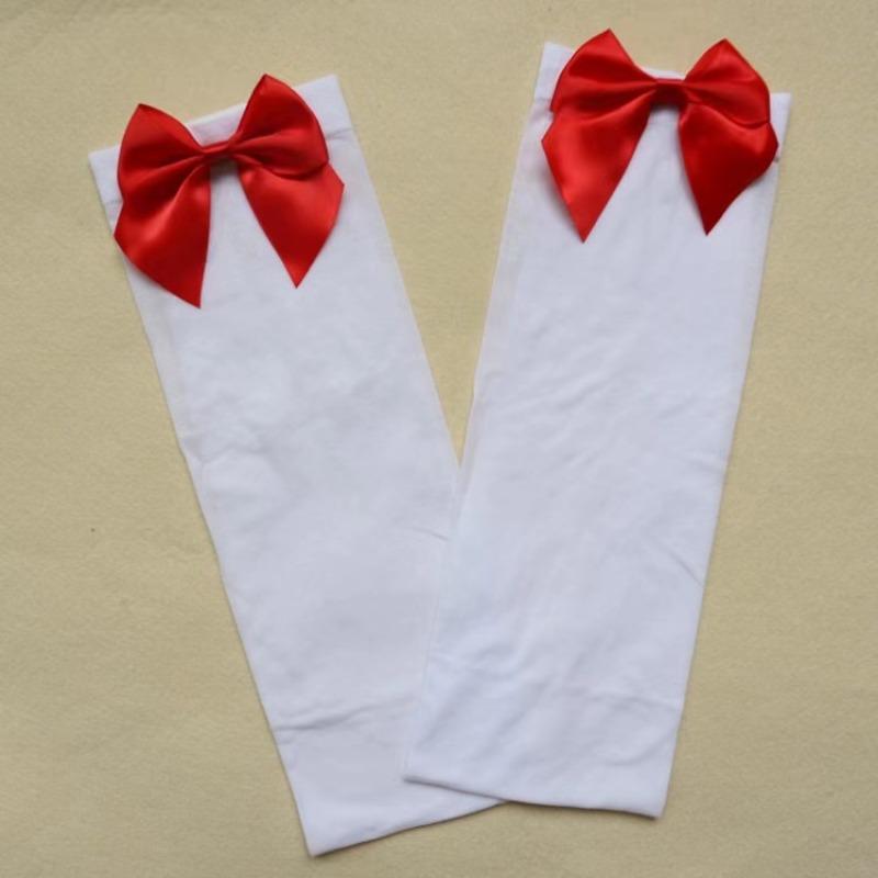 Nové Dámské Ponožky Panyhose Stehna Punčochy Bind Sexy Nightclub Bow Lady