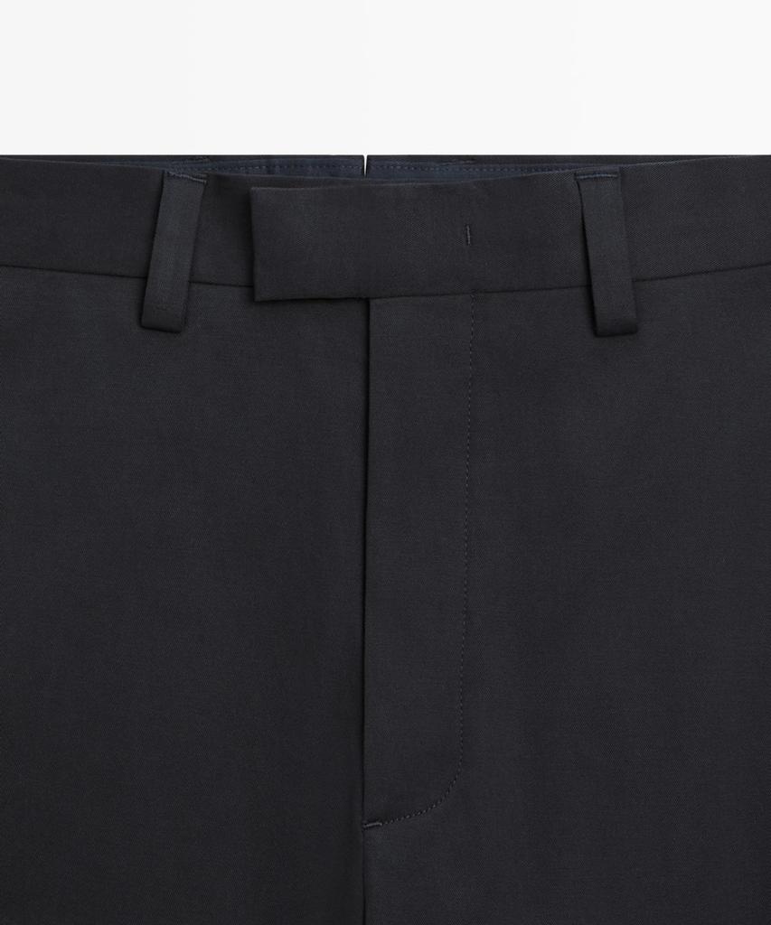 Masimodutti Barrel Fit Tailored Pants
