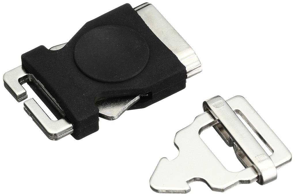 Kijima 401-201 Motorcycle Parts Helmet One-Tachi Clip, Steel, M (Compatible with up to 0.7 inch (18 mm) Width