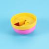 Pet Dog Potty Training Bell with Flat Wide Button for Easy Ringing Pleasant Loud Sound Works In Another Room Pink Black
