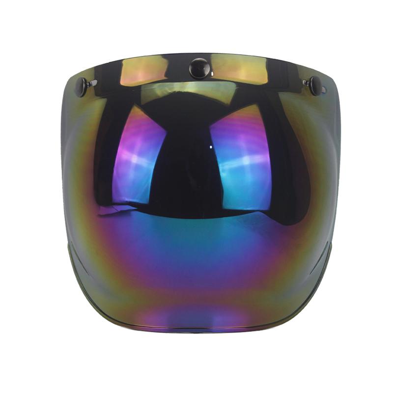 helmet bubble visor top quality open face motorcycle helmet visor 12 color available vintage helmet windshield shield
