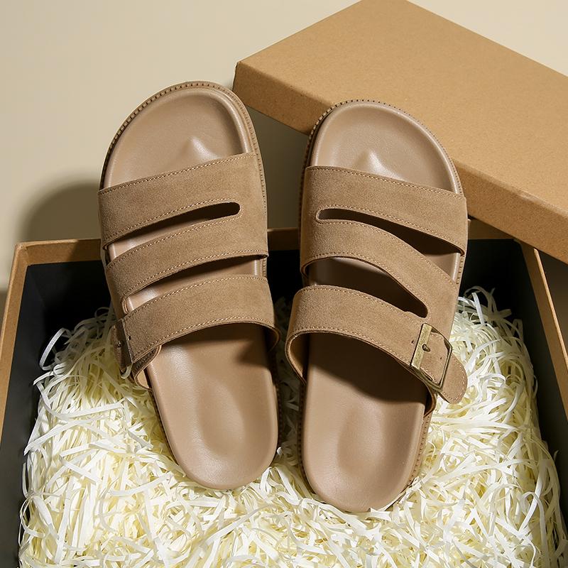 

Женские летние тапочки, повседневные сандалии для девочек, открытые тапочки больших размеров, розовые, желтые, цвета хаки 34 хаки