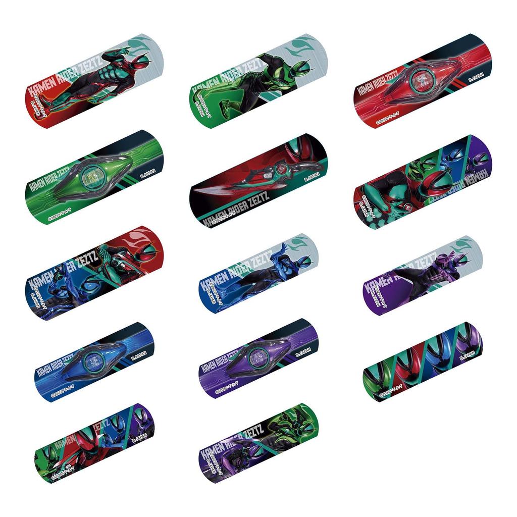Kamen Rider Zetsu Adhesive Bandages for Ages 3 and Up