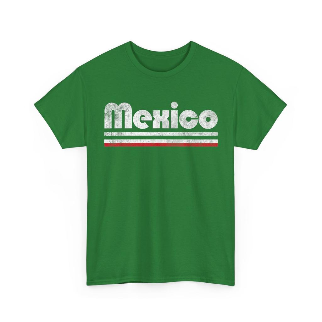Mexico Fan Retro Vintage Flag T-Shirt
