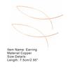 1 Pair Fish Shape Elegant Solid Color All-match Dangler Earring