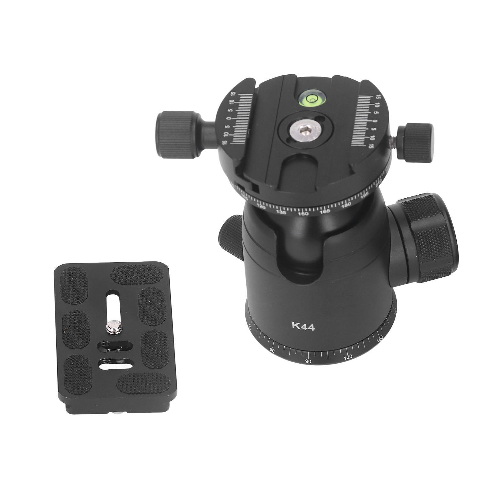 

Штативная шаровая головка Вращение на 360 градусов Резьба 3/8 дюйма Алюминиевый сплав Панорамная шаровая головка для камеры