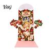 Retro Style Christmas Cards 3D Pop Up Card, Money Gift Card Holder with Handwritten Holiday Blessing Cash Slot, Hummingbird Santa Reindeer Design,