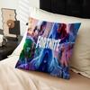 F-Fortnites Gaming Cushion Cover Car Throw Pillow Case For Sofa Car Christmas Gift 40X40Cm 45X45Cm