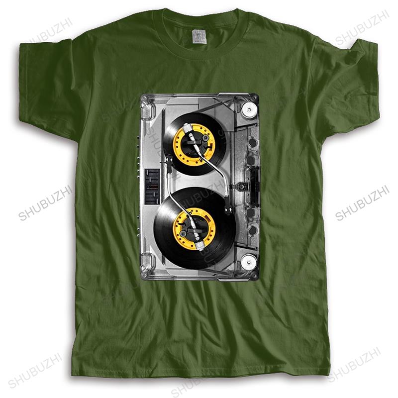 New T Shirt Black Tops For Unisex Dj Tjesto Retro Tape Awsome Mix Trance Old School Rave Unisex Bigger Size Summer T Shirts
